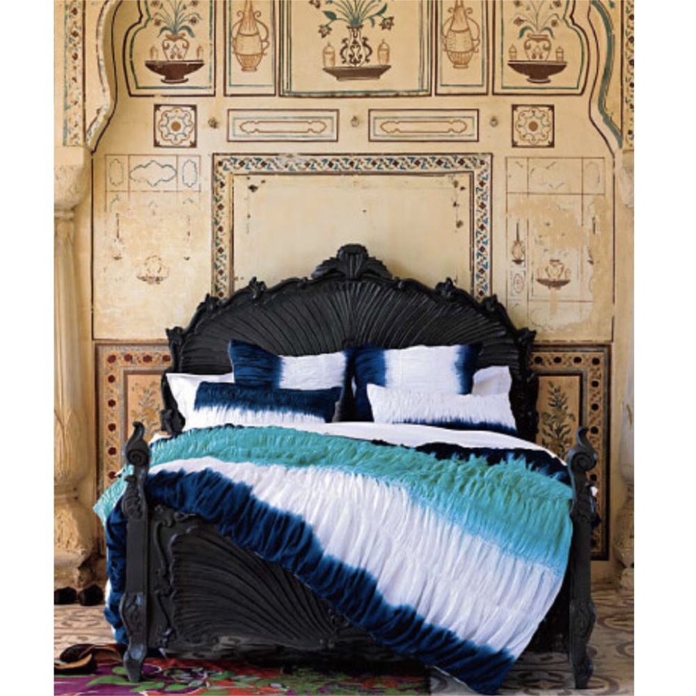Anthropologie Dip Dye Duvet